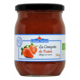 Compote fraise allégée 540g